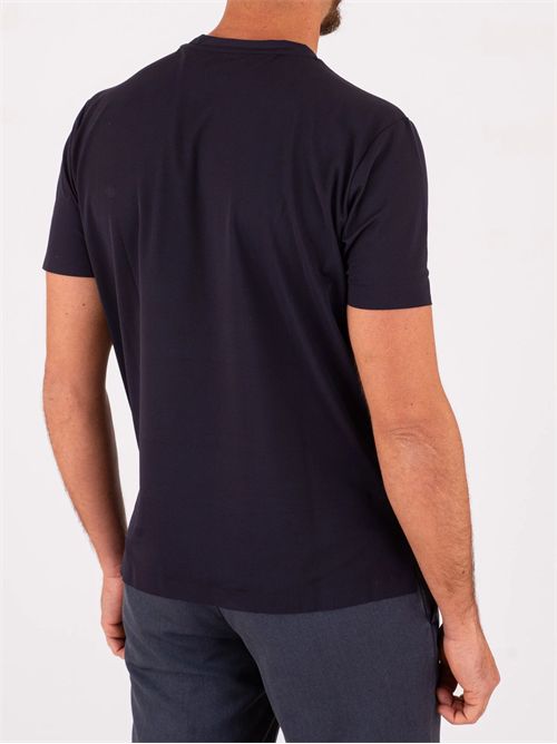 Heskimo t-shirt oxford scritta braccio HESKIMO | HE1410004/BLUE